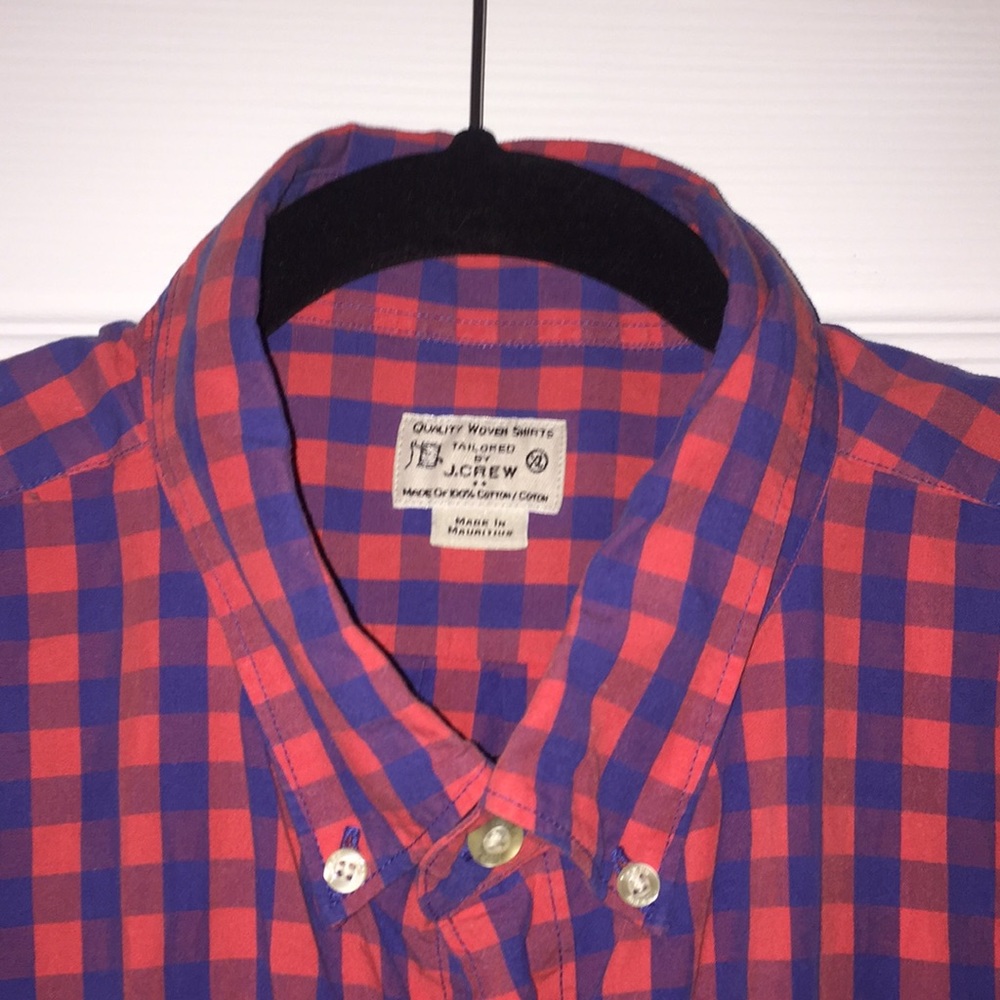 Men’s J. Crew Short Sleeve Button Down